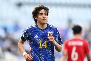 伊东纯也：日本队本次世预赛比上次更游刃有余，战巴林必须取胜