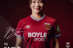 官方：远藤优加盟西汉姆女足，是俱乐部历史第5名日本球员