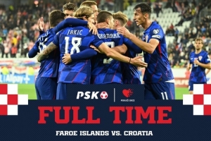 1-0法罗群岛！克罗地亚主帅：我们表现不好，像在踢世界前5的球队