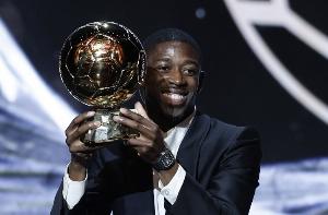 法媒：登贝莱周日回埃夫勒市展示金球奖，他在这里成长并开始生涯