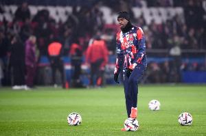 巴黎官方：登贝莱、法比安缺战斯堡，若昂-内维斯治疗时间延长