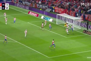 光速扳平！阿尔瓦雷斯补射破门，马竞第81分钟2-2巴列卡诺