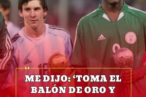 米科尔：2005年世青赛输球后很生气，梅西说愿意金球和你换