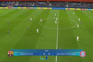 【集锦】欧冠-帕乔尔、皮娜双响 巴萨女足7-1大胜拜仁