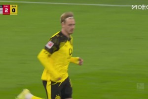 还有悬念！布兰特替补登场闪电破门扳回一城！