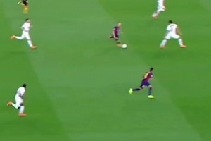 踢球优雅会魔法！伊涅斯塔带球销魂直塞，内马尔的进球美如画！