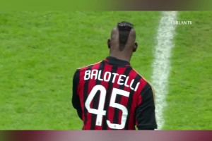 😱脖子以下世界级！巴洛特利米兰时期轰进的超级无解世界波！